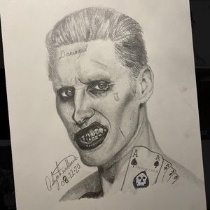 Wall Decor Original Art Of The Joker Suicide Squad Poshmark Wall Decor Original Art Of The Joker Suicide Squad Poshmark